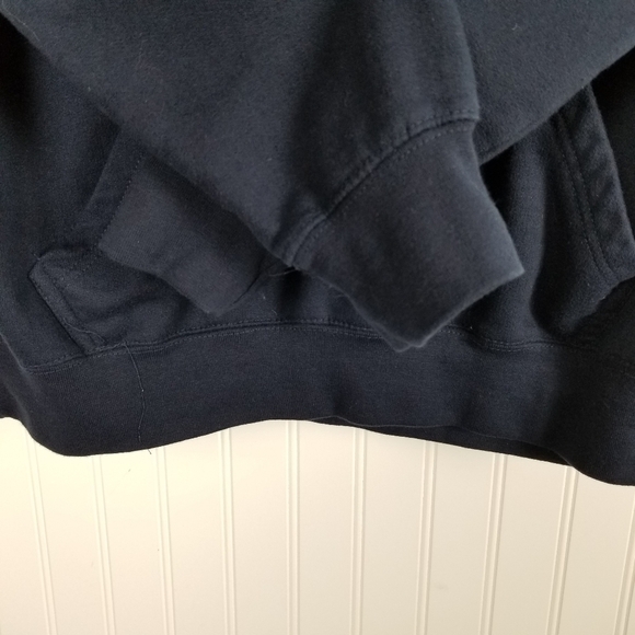 Nashville Tennessee Graphic Hoodie Sweatshirt Mens Pull Over Pockets Blue Large - Picture 6 of 12